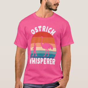 Camiseta Ostrich Whisperer Aves Inmaculadas Entusias De Ani