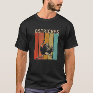 Camiseta Ostriches Hombres Mujeres Niños Ostriches Retr