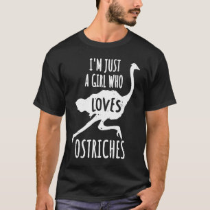 Camiseta ostriches ratite bird áfrica avestruz