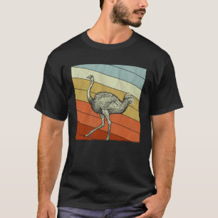 Camiseta Ostrichs de época para niños Chicas Ostriches Retr