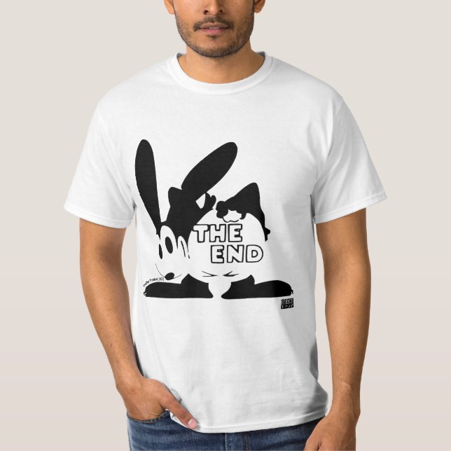 Camiseta Oswald - The End (Trolley Troubles, 1927) (Anverso)
