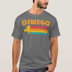 Camiseta Oswego New York Vintage Distresage Souvenir