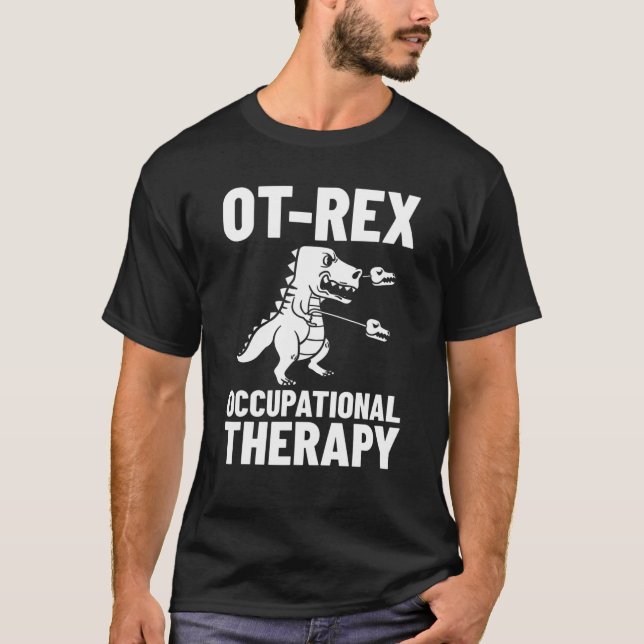 Camiseta OT Auxiliar de Terapia Ocupacional Rex Salud Menta (Anverso)
