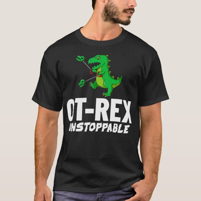 Camiseta OT Auxiliar de Terapia Ocupacional Rex Salud Menta (Anverso)