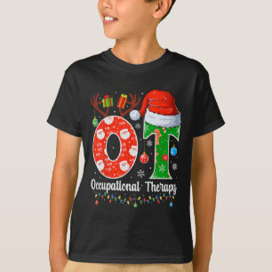 Camiseta Ot Navidades Ocupacional Terapia Navidad
