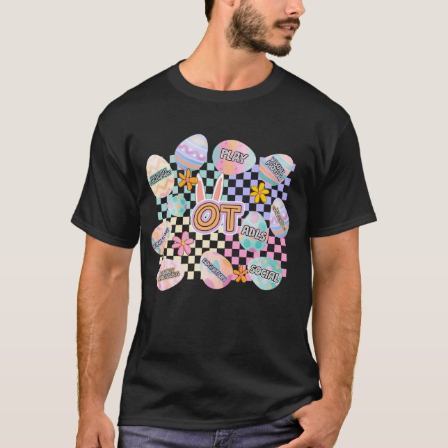 Camiseta ot Pascua, retro, vintage (Anverso)