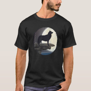 Camiseta Otaku Huskie Dog Retro