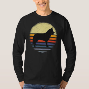 Camiseta Otaku Huskie Dog Retro 2