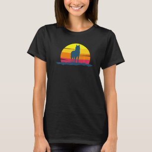 Camiseta Otaku Huskie Dog Retro 4