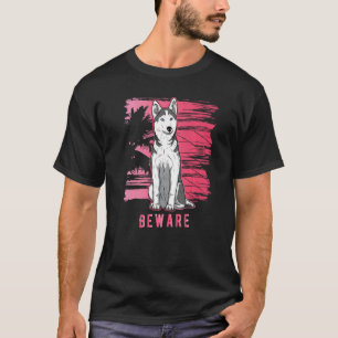 Camiseta Otaku Huskie Dog Vintage 22