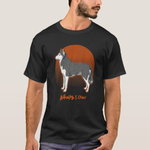 Camiseta Otaku Huskie Dog Vintage 3