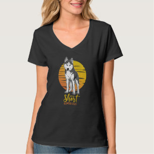 Camiseta Otaku Huskie Dog Vintage 4