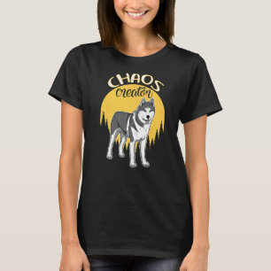 Camiseta Otaku Huskie Dog Vintage 58