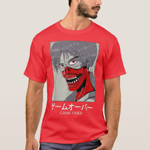Camiseta Otaku Japan Anime Japanese Evil Monster Graphic Ar