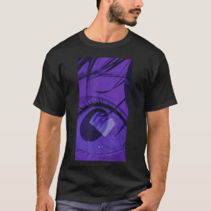 Camiseta Otaku japonés estético Chica aterrador de horror a