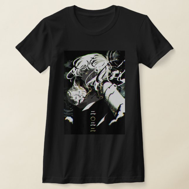 Camiseta Otaku japonés estético de Anime Chica Waifu (Distribución)