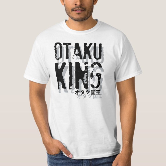 Camiseta otaku king2 (Anverso)