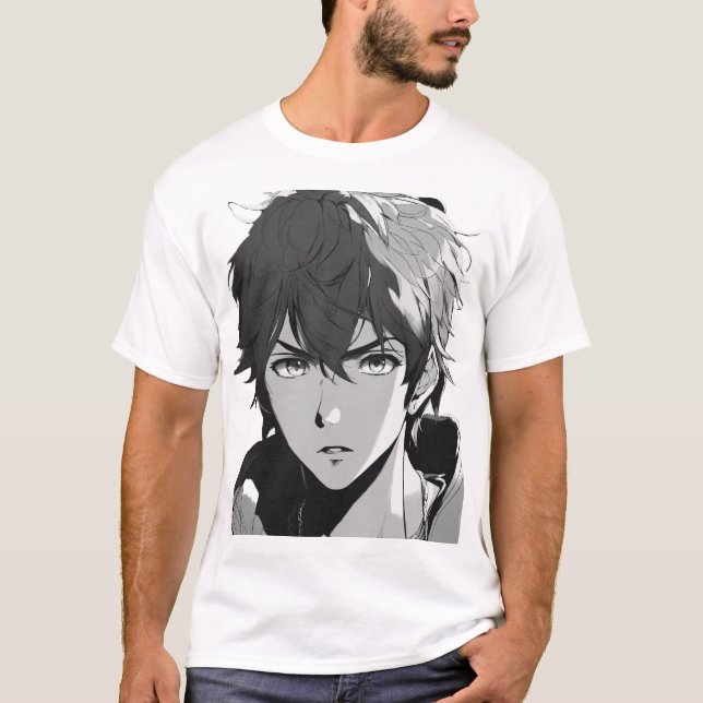 Camiseta Otaku, Personalizado japonés de Kawaii, Anime Cute (Anverso)