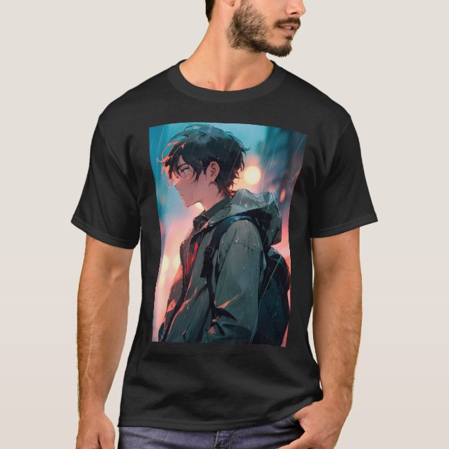 Camiseta Otaku, Personalizado japonés de Kawaii, Anime Cute (Anverso)