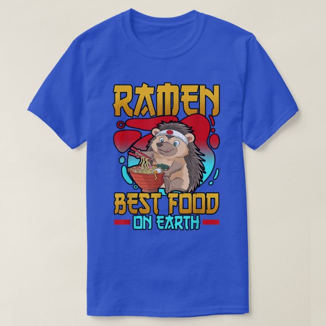 Camiseta Otaku Ramen Best Food On Earth Anime Funny Cute  (Diseño del anverso)