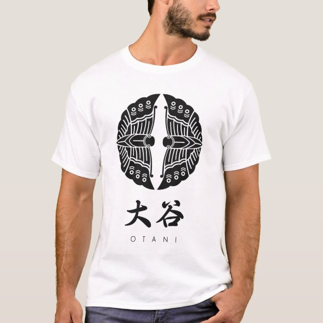Camiseta Otani Clan kamon con nombre de clan (Anverso)
