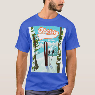 Camiseta Otaru Japón a esquiar