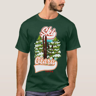 Camiseta Otaru Japón vintage ski