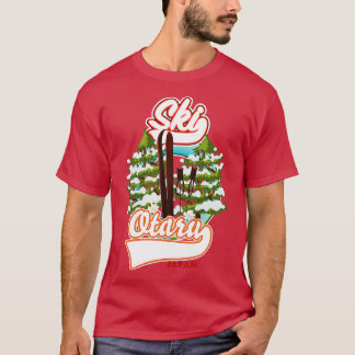 Camiseta Otaru Japón vintage ski