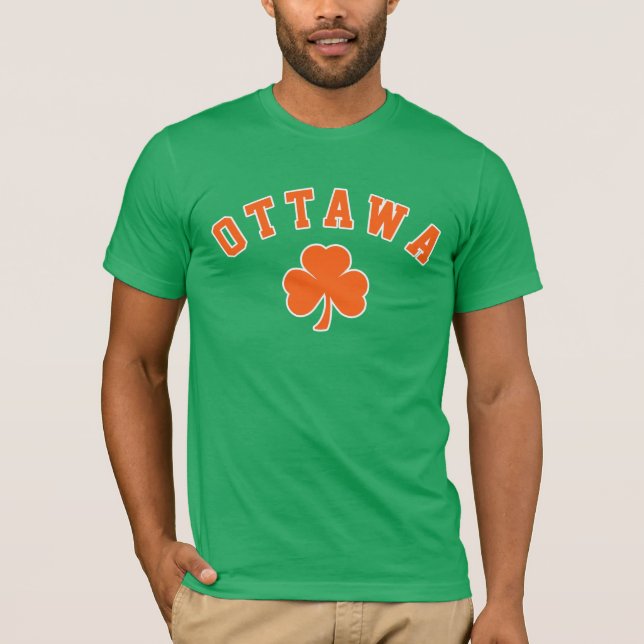 Camiseta Otawa irlandés (Anverso)