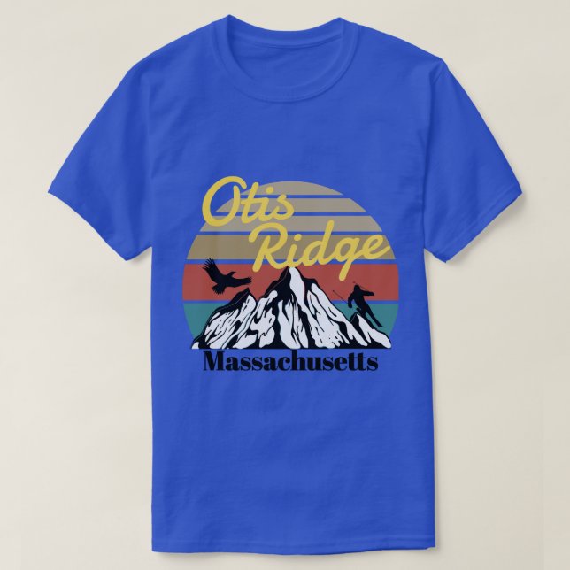Camiseta Otis Ridge ski Massachusetts (Diseño del anverso)