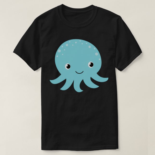 Camiseta Otojo azul infantil (Diseño del anverso)
