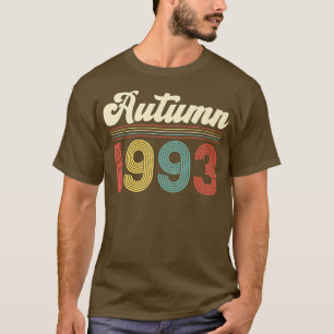 Camiseta Otoño 199330º cumpleaños Personalización de la cos
