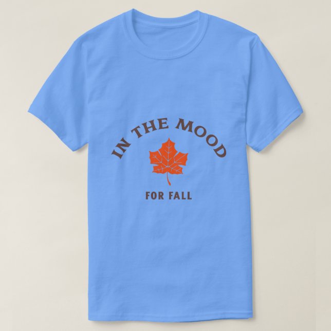 Camiseta Otoño acogedor (Diseño del anverso)