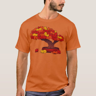 Camiseta Otoño Bonsai Gatos Gatitos por Tobe Fonseca