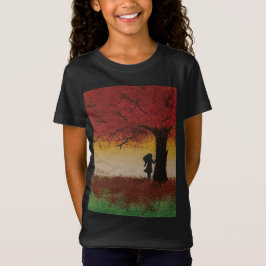 Camiseta Otoño Chica solitario - Artista - Nour Tayel
