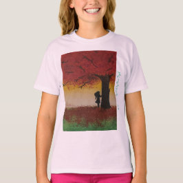 Camiseta Otoño Chica solitario - Artista - Nour Tayel