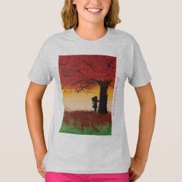 Camiseta Otoño Chica solitario - Artista - Nour Tayel -