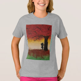 Camiseta Otoño Chica solitario - Artista - Nour Tayel
