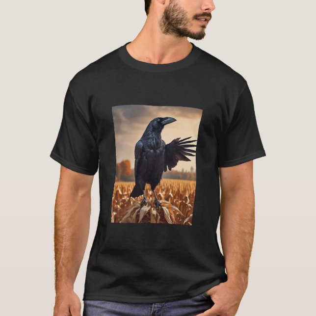 Camiseta Otoño Cuervo (Anverso)