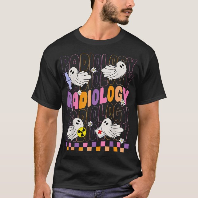 Camiseta Otoño de Halloween Radiology (Anverso)