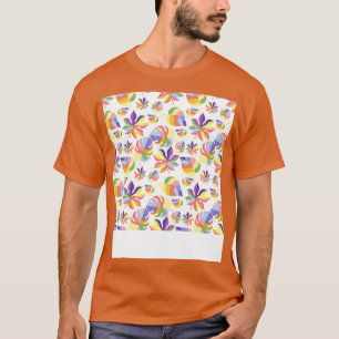 Camiseta Otoño de verano indio con hojas coloridas