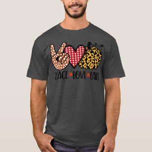 Camiseta Otoño Dejar la caída de los enamorados es mi color