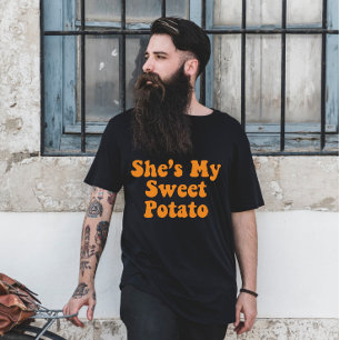 Camiseta Otoño Ella Es Mi Pareja De Calabaza De Acción De G