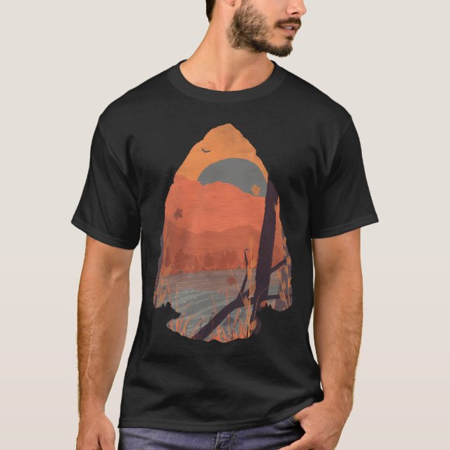 Camiseta Otoño en el desfiladero... (Anverso)