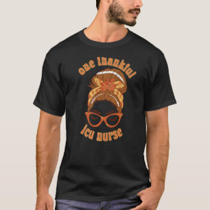 Camiseta Otoño Enfermería de otoño 1 Enfermera de la UCI co