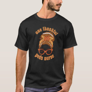 Camiseta Otoño Enfermería Otoño Una Enfermera Agradecida
