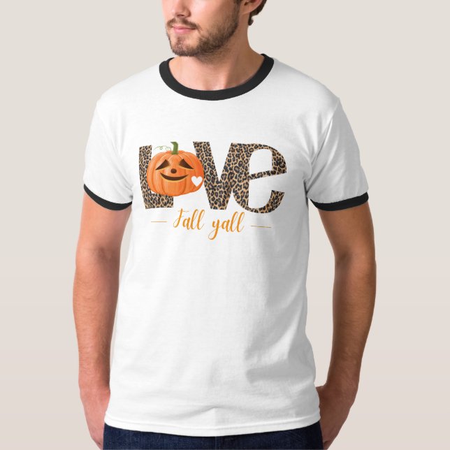 Camiseta otoño estética acogedora otoño (Anverso)