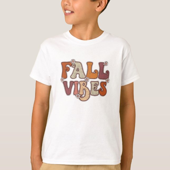 Camiseta otoño estética acogedora otoño (Anverso)
