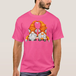 Camiseta Otoño Gnome Red Forest Foz Baby Thanksgivin