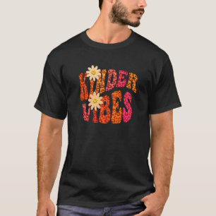 Camiseta Otoño KINDER VIBES Profesor Paz Amor Kindergarte